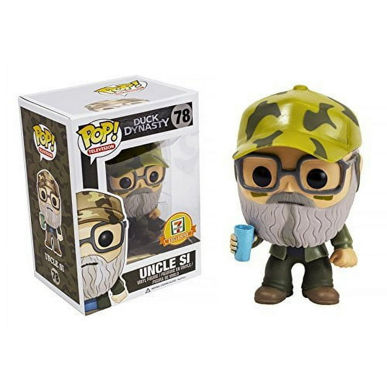Funko Pop 7 11 Exclusive Duck Dynasty 78 Uncle Si Robertson Vinyl Figure