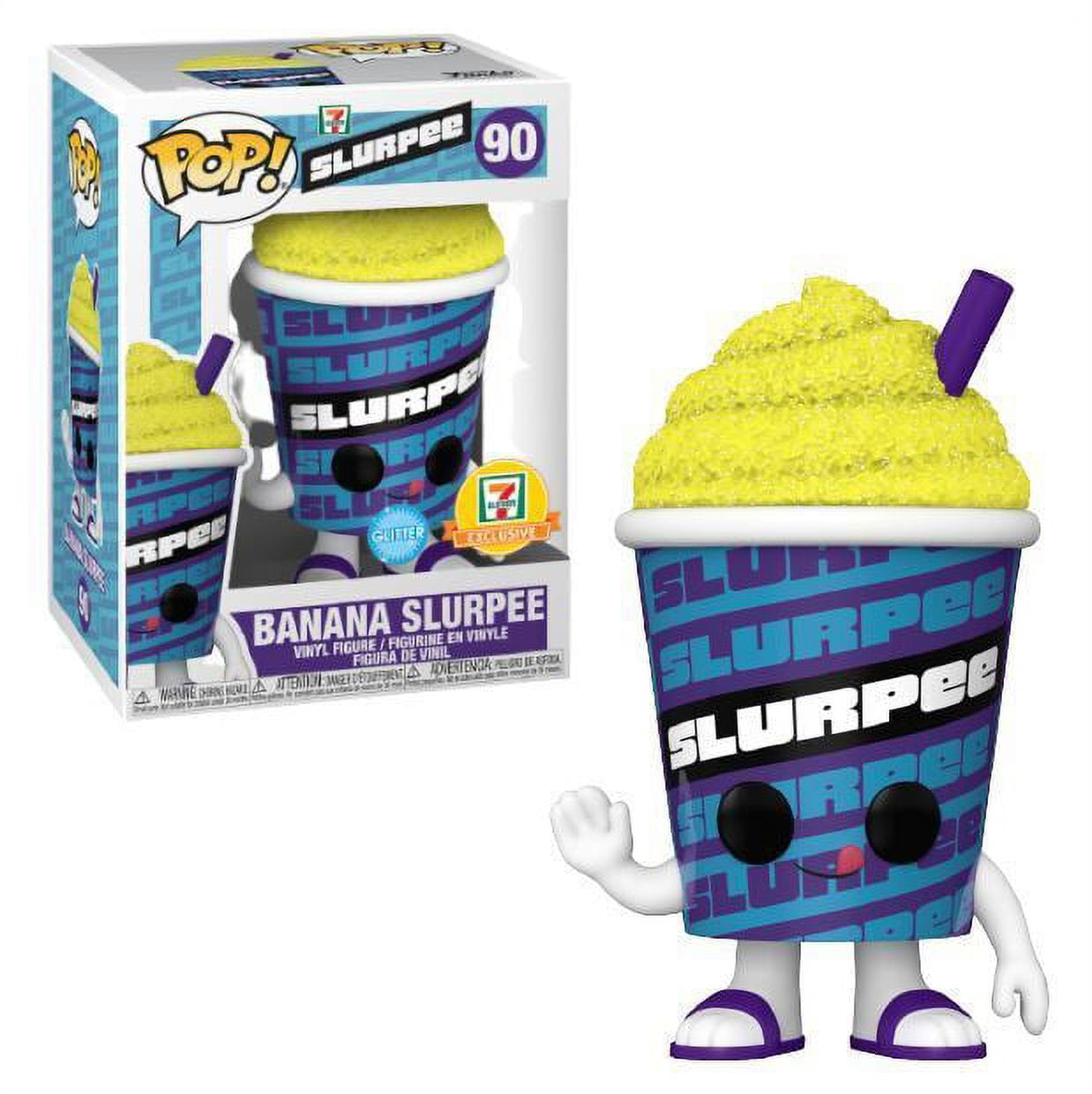 Funko Pop 7 Eleven Diamond Slurpee Banana 90 Slurpee Yellow Glitter in ...