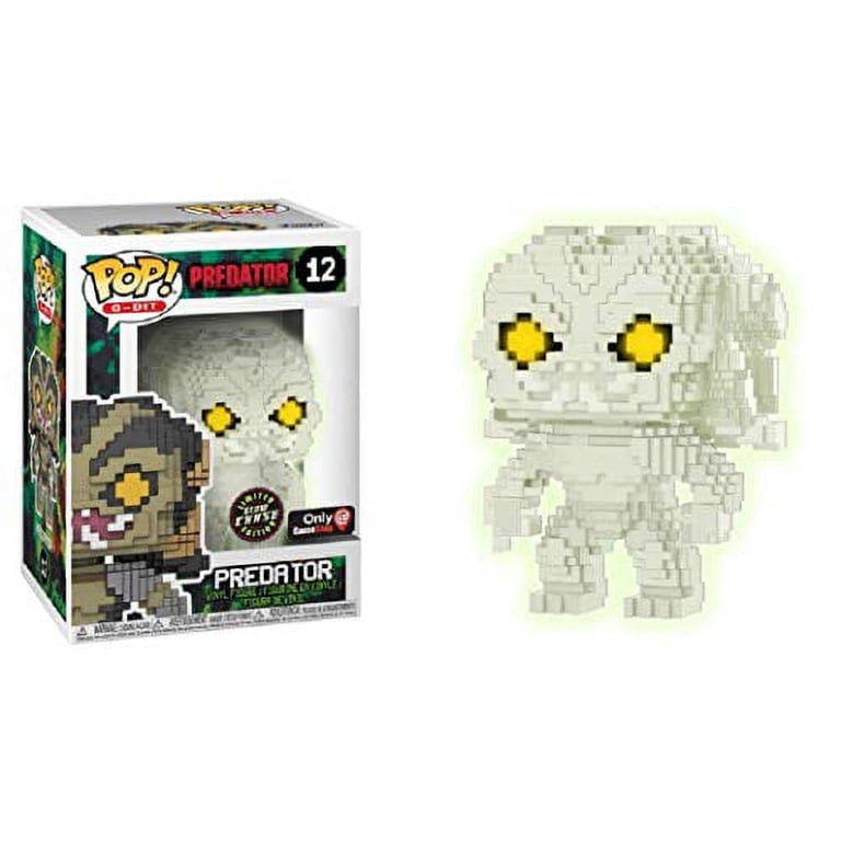 Funko POP 8-Bit Predator Glow in The Dark Predator 12 Chase Figure