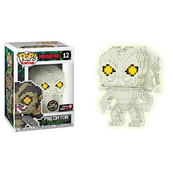Funko POP 8-Bit Predator Glow in The Dark Predator 12 Chase Figure