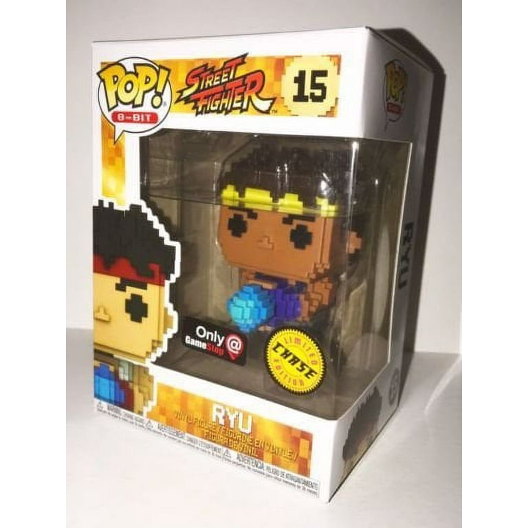 Funko Pop! 8-Bit #15 Street Fighter Chase Ryu (Gamestop