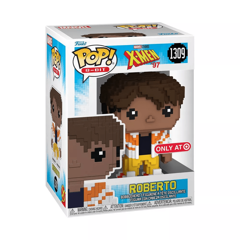 Funko Pop 8-Bit X-Men '97 Roberto Vinyl Figure # 1309