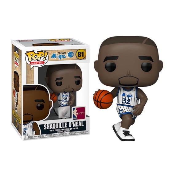 Funko Pop - 81 NBA Basketball - Shaquille O'Neal Magic Vinyl Figure