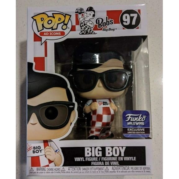 Funko Pop! AD Icons Bobs Big Boy #97 Hollywood Exclusive Vinyl Figure