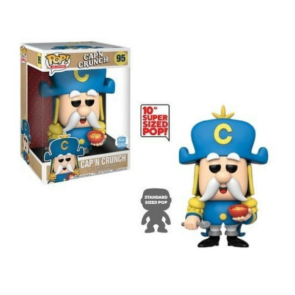 Funko Pop Ad Icons 95 Cap'n Crunch 10 "Jumbo Vinyl Figure Limited Edition NRFB