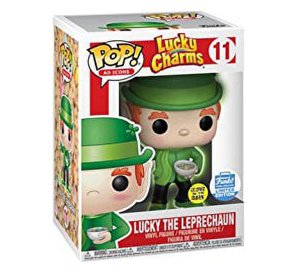 Funko Pop Ad Icons Lucky Charms Glow in the Dark Luck the Leprechaun  Limited Edition Vinyl Figure