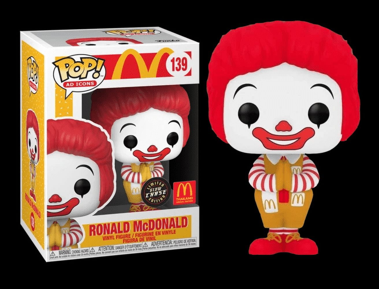 Funko POP! McDonald's Australia and Thailand EXCLUSIVE Ronald
