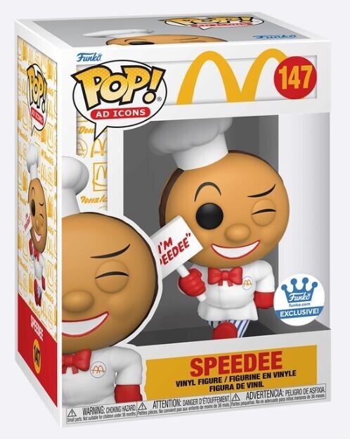 Funko Pop! Ad Icons: McDonald's – 2er Pack Orange & Blue Fry Guy, 9,5 Cm, Vinyl-Sammelfiguren