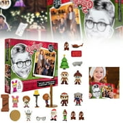 Funko Pop Advent Calendar 2024,Christmas Advent Calendar 2024,Clearance! A Christmas Story Advent Calendar 2024 Includes 24 Windows Filled with Silly and Festive 1-inch Figures & Accessories!