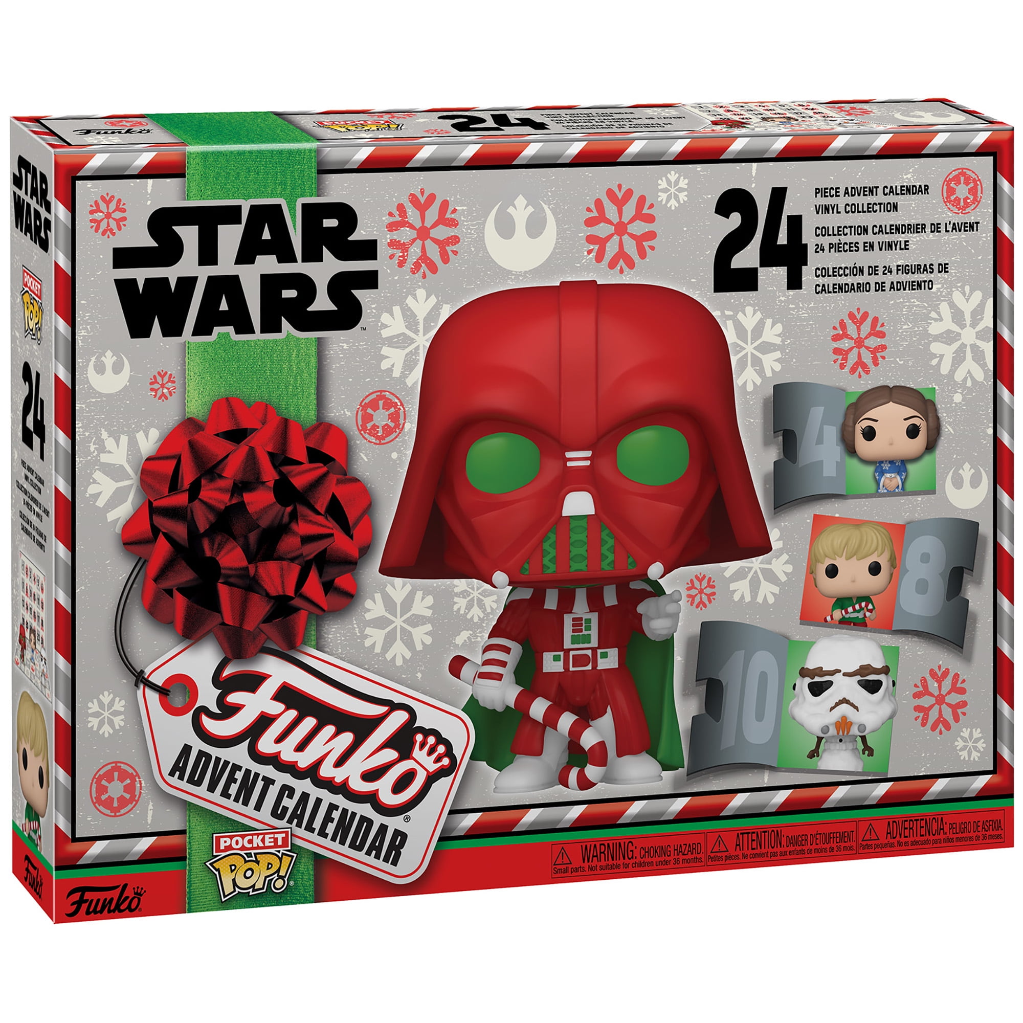 Funko Pop! Advent Calendar: Star Wars Holiday 2022 - 24 Days W/ Pocket Pops Figures - Walmart.com