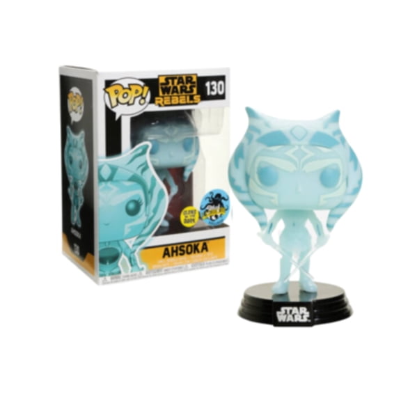 Funko Pop Ahsoka 130 Glow Exclusive Vinyl Figure
