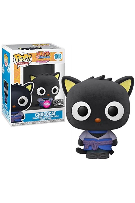 Funko POP! Animation Sanrio X Naruto Hello Kitty And Friends Chococat #1018 [Flocked] Exclusive