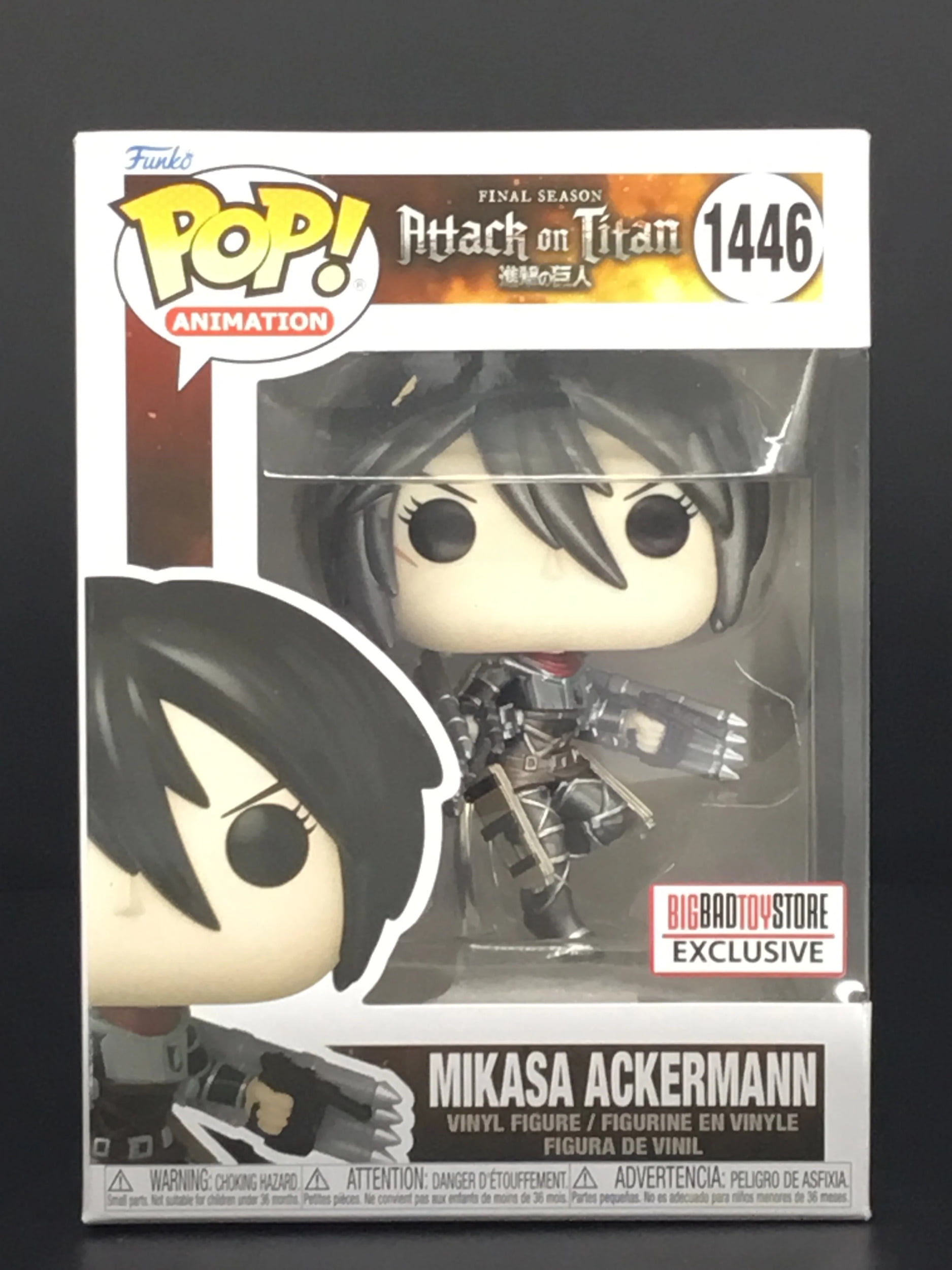 mika Amazon.com: Funko Pop! Animation: Attack on Titan - Mikasa