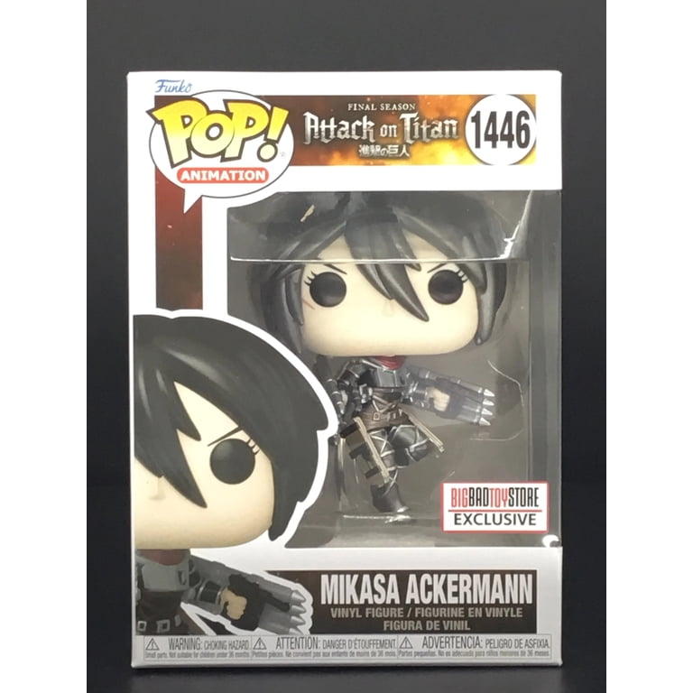 Funko POP! Anime Attack on Titan AOT Mikasa Ackerman Metallic