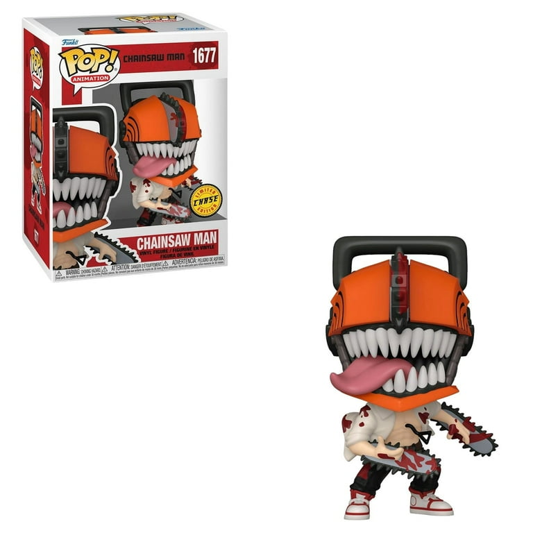 Funko Pop! Animation : #1677 Chainsaw Man (chase) & Protector
