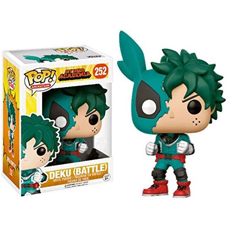 my hero academia funko pop! animation deku vinyl figure [battle]