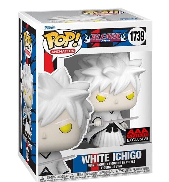Funko, Animation, Bleach White Ichigo Kurosaki, AAA Anime