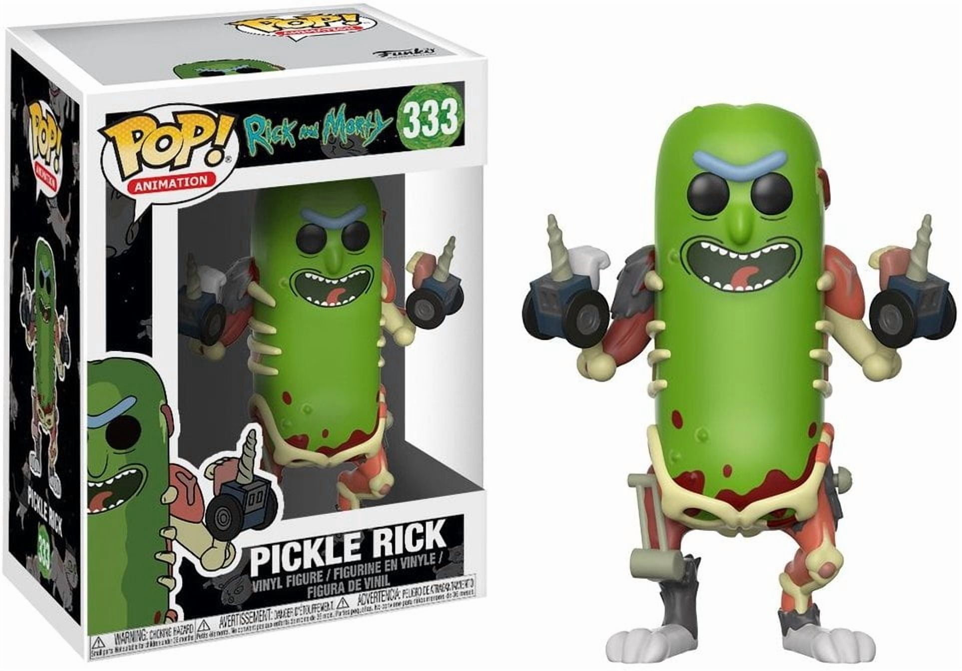 Funko Pop! Animation Collectible Vinyl Figure, I'm Pickle Rick, 3.75"