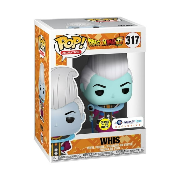 Funko POP! Dragon Ball Super - Whis (Glow In The Dark) Vinyl Figure #317 Special Edition Exclusive [READ DESCRIPTION]