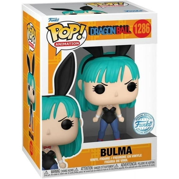 Funko Pop! Animation: Dragon Ball - Bulma (Bunny) Special Edition Vinyl Figure #1286