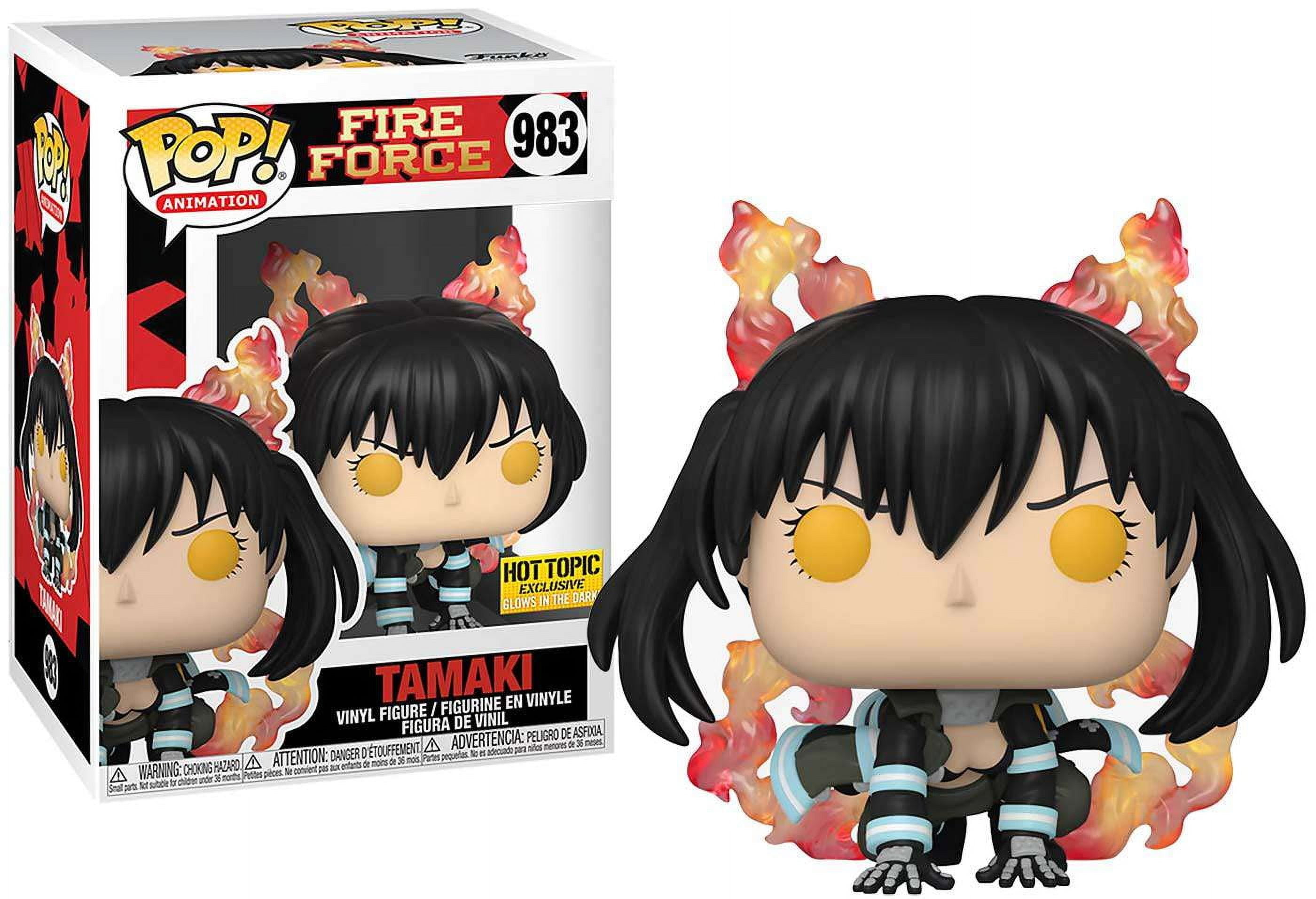 Funko POP Anime Fire Force Tamaki Glow Exclusive Figure 983 Walmart