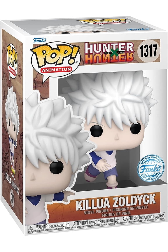Pop! Animation: Hunter x Hunter - Killua with Skateboard Vinyl Figure