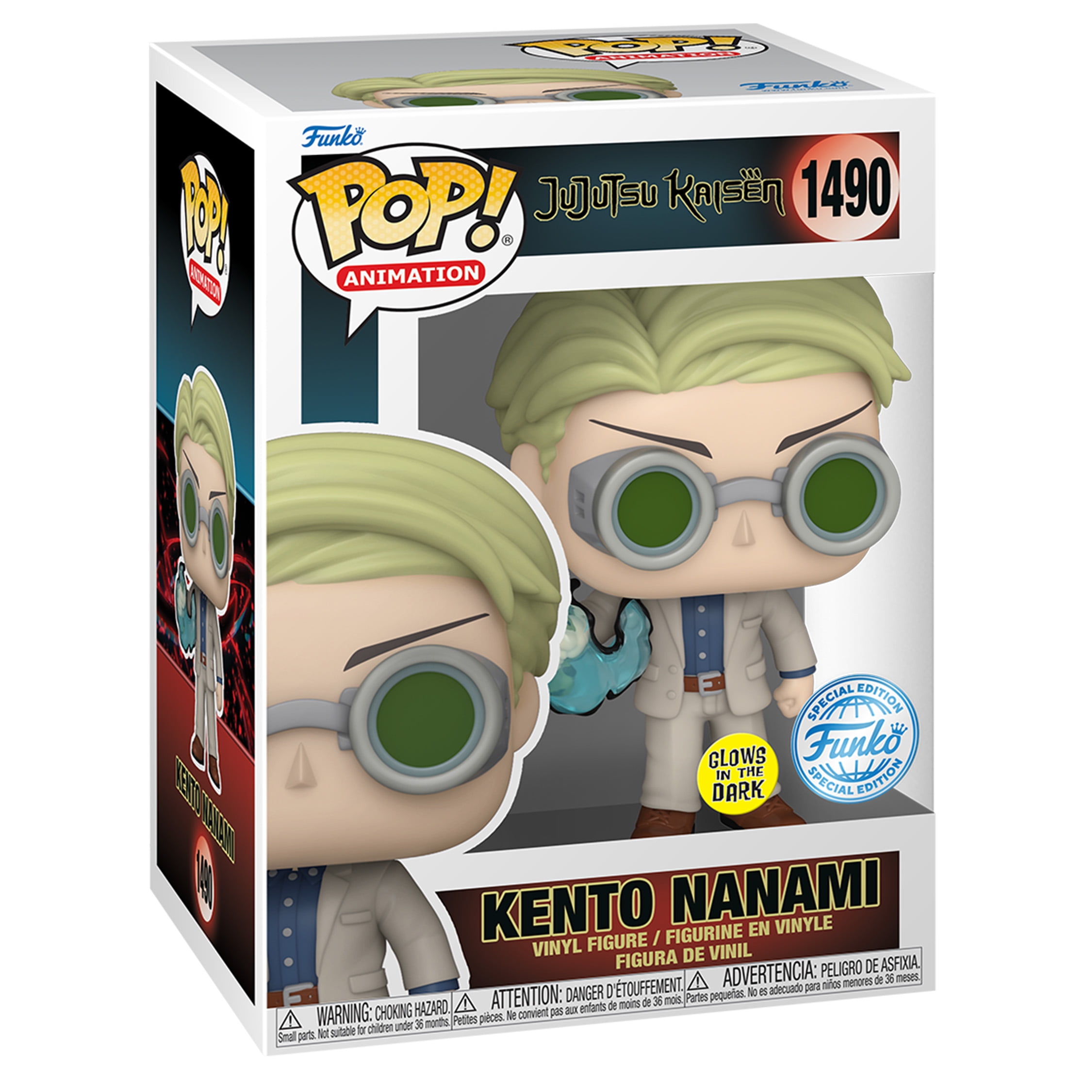 Funko Pop! Jujutsu Kaisen Kento Nanami GITD Special Edition Vinyl Figure 1490