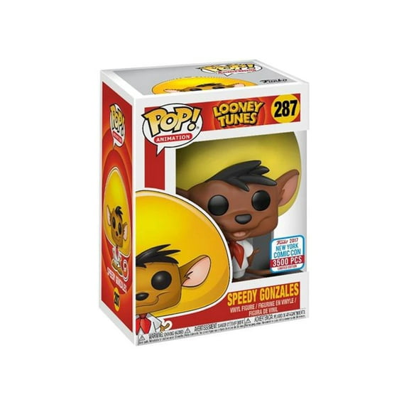 Funko Pop! Animation Looney Tunes Speedy Gonzales NYCC Figure #287 with Hard Stack Protector