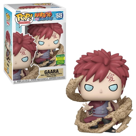 Funko Pop! Animation: Naruto Shippuden - Gaara Using Sand Jutsu #1649 2024 Summer Convention