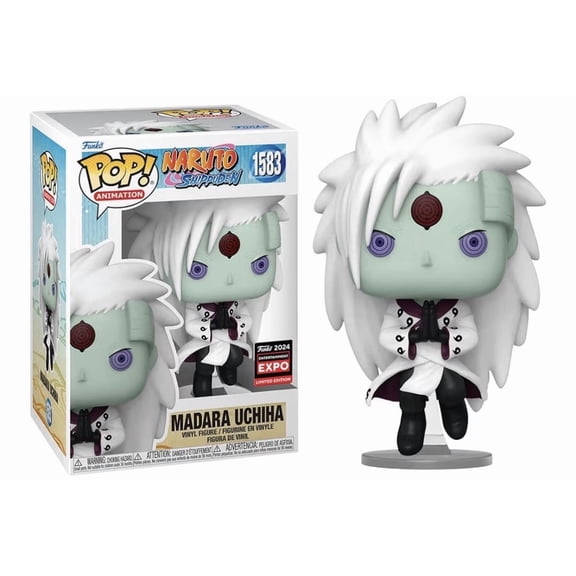 Funko Pop! Animation Naruto Shippuden Madara Uchiha Vinyl Figure 1583 Rinnegan and Sharingan Limited Edition