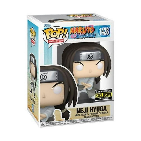 Funko Pop! Animation: Naruto Shippuden - Neji Hyuga Common Entertainment Earth Exclusive