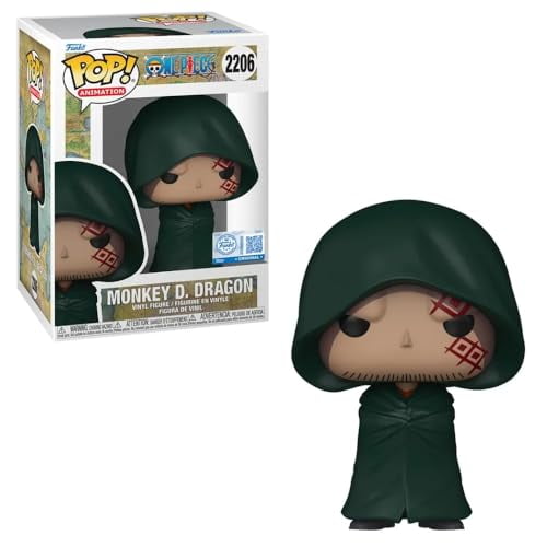Pop Animation One Piece 3.75 Inch Action Figure - Monkey D. Dragon #2206