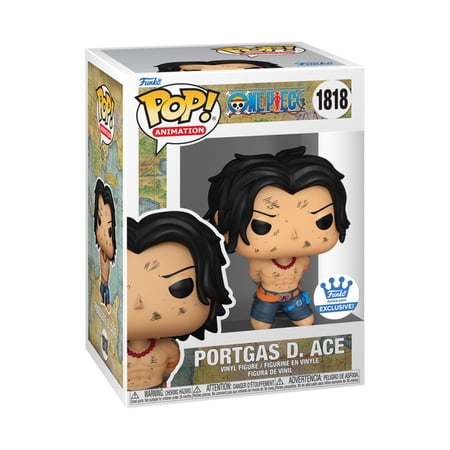 Pop Animation One Piece 3.75 Inch Action Figure Exclusive - Portgas D. Ace Execution #1818
