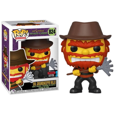 Funko The Simpsons POP! Television Evil Groundskeeper Willie Vinyl Figure