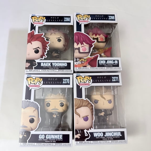 Funko Pop! Animation Solo Leveling Set of 4
