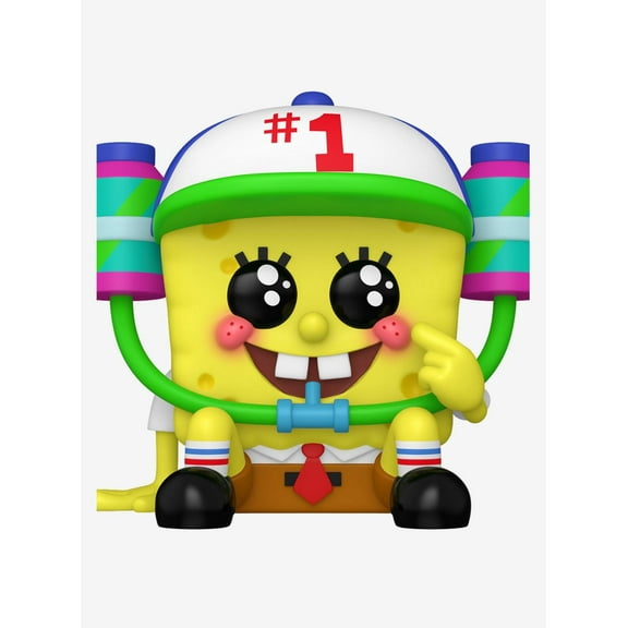Funko Pop! Animation: SpongeBob SquarePants - Soda Drink Hat, Limited Edition Vinyl Figure