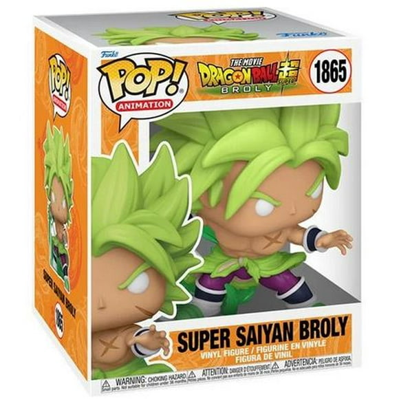 Funko Pop Dragon Ball Super: Broly Super Saiyan Broly 6" 1865 Vinyl Figure
