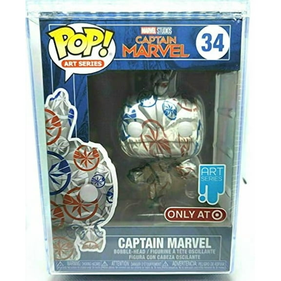 Funko Pop! Artist Series - Marvel Avengers: Captain Marvel #34 Vinyl Figure