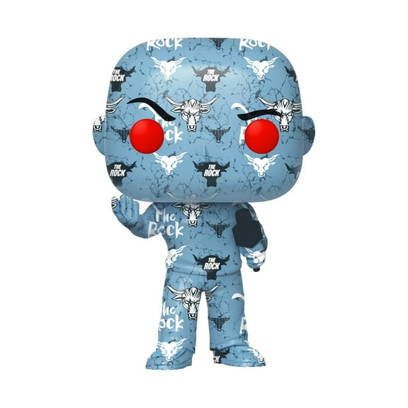 Funko Pop! Artist Series: WWE - The Rock Vinyl Figure - Walmart Exclusive