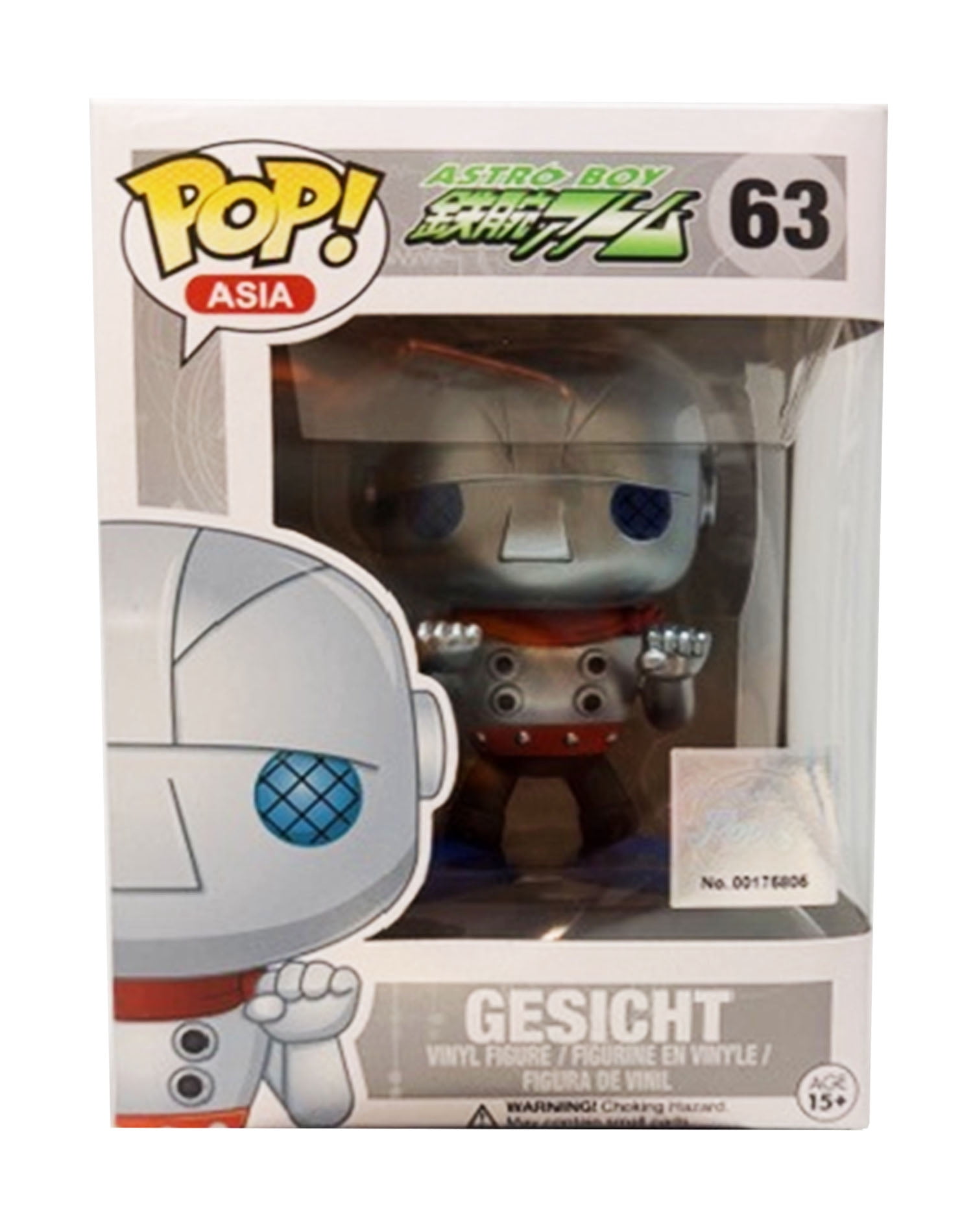 Funko Pop! Asia Astro Boy #63 Gesicht Pop Life Figure!!! - Walmart.com