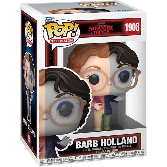 Funko Pop! Barb Holland Vinyl Figure 1908 Stranger Things Split 10th Anniversary