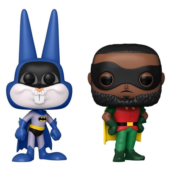 Funko Pop Batman Bugs Bunny Robin Lebron James Space Jam 2 Legacy Figure Set