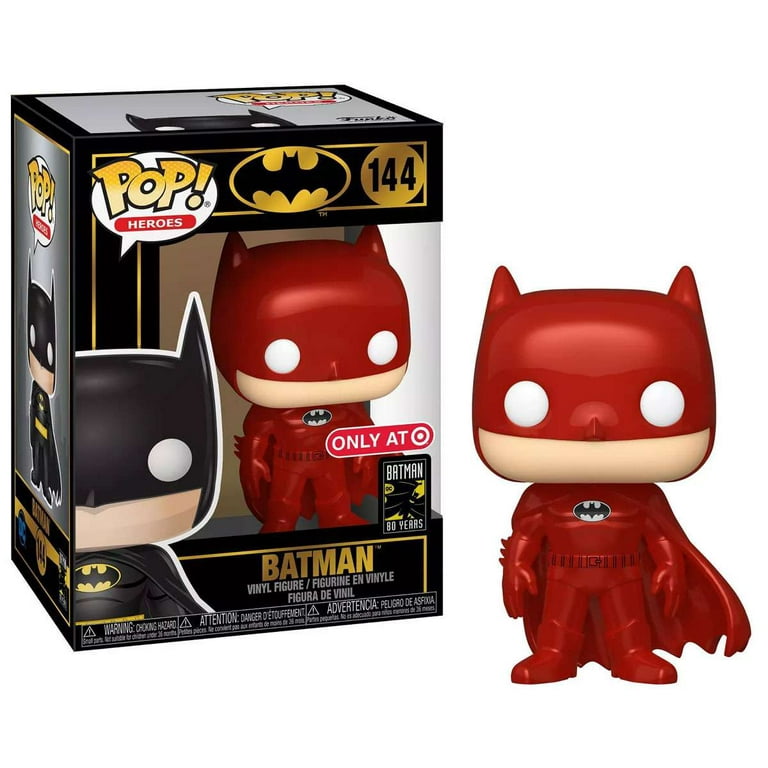 Funko Pop Batman Red Suit DC Comics Heroes Vinyl Figure 144