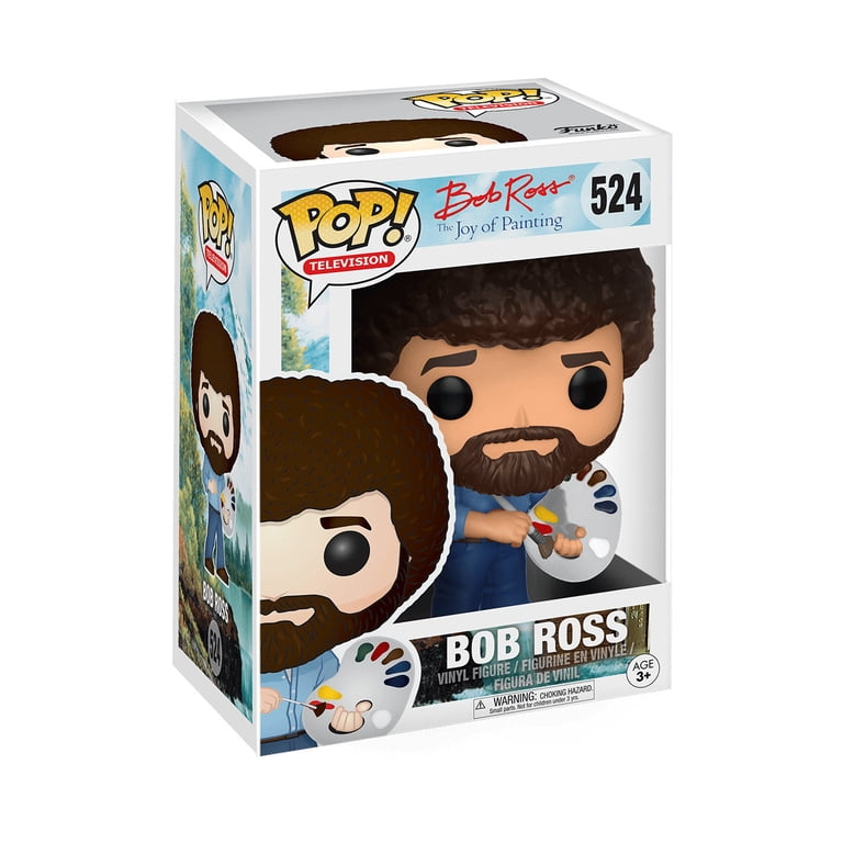 Funko Pop Bob Ross Version Flocked Exclusive - Neuf Et Intact