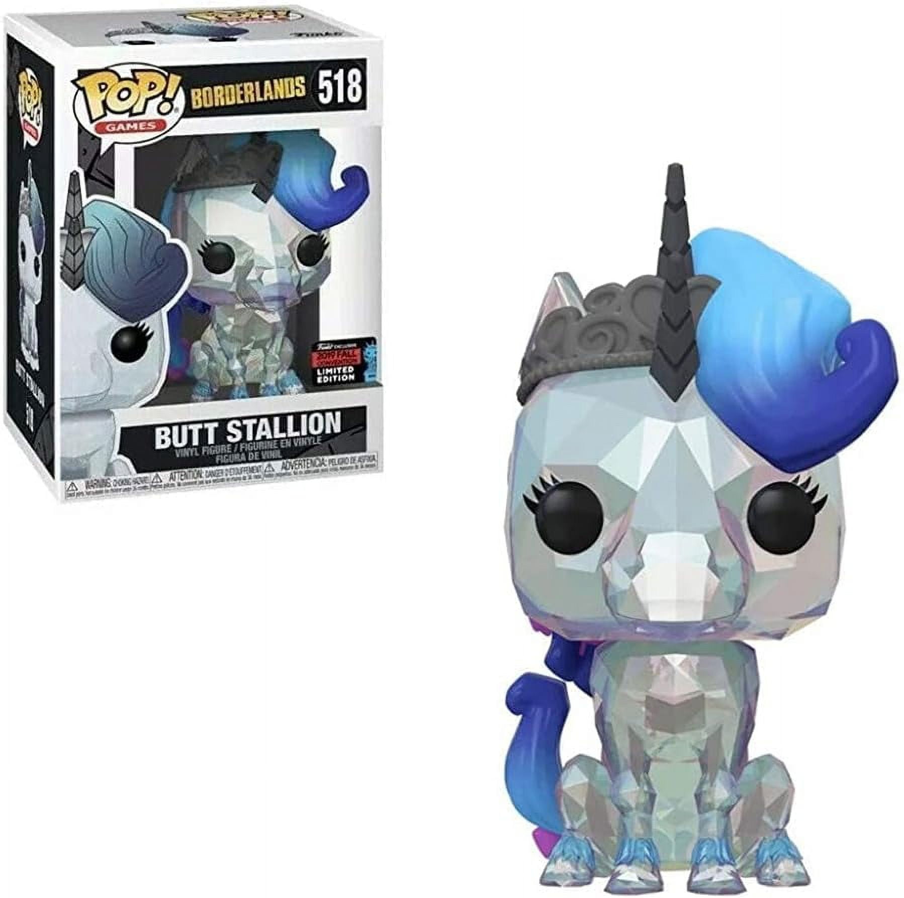 Funko Pop! Borderlands Butt Stallion #518 - NYCC Shared Exclusive Sticker