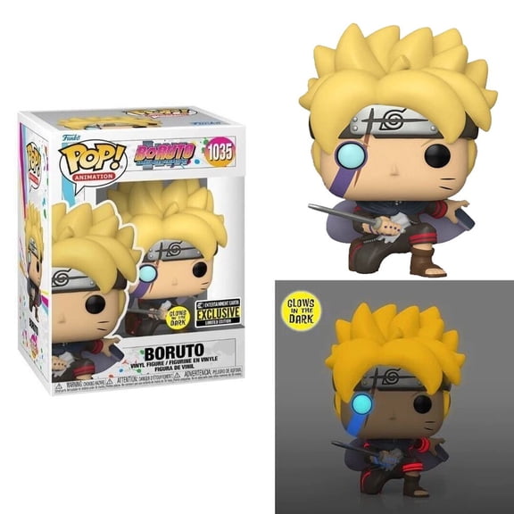 Funko Pop Boruto #1035 Glow In The Dark Entertainment Earth Vinyl Action Figures Pop