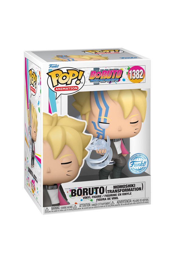 Pop! Boruto: Boruto (Momoshiki Transformation) Anime Vinyl Figure Exclusive