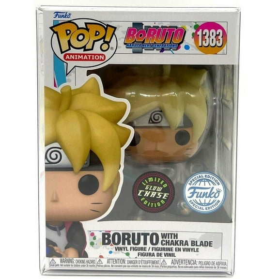 Funko Pop! Boruto NNG Boruto with Chakra Blade CHASE SE #1383 with POP Protector