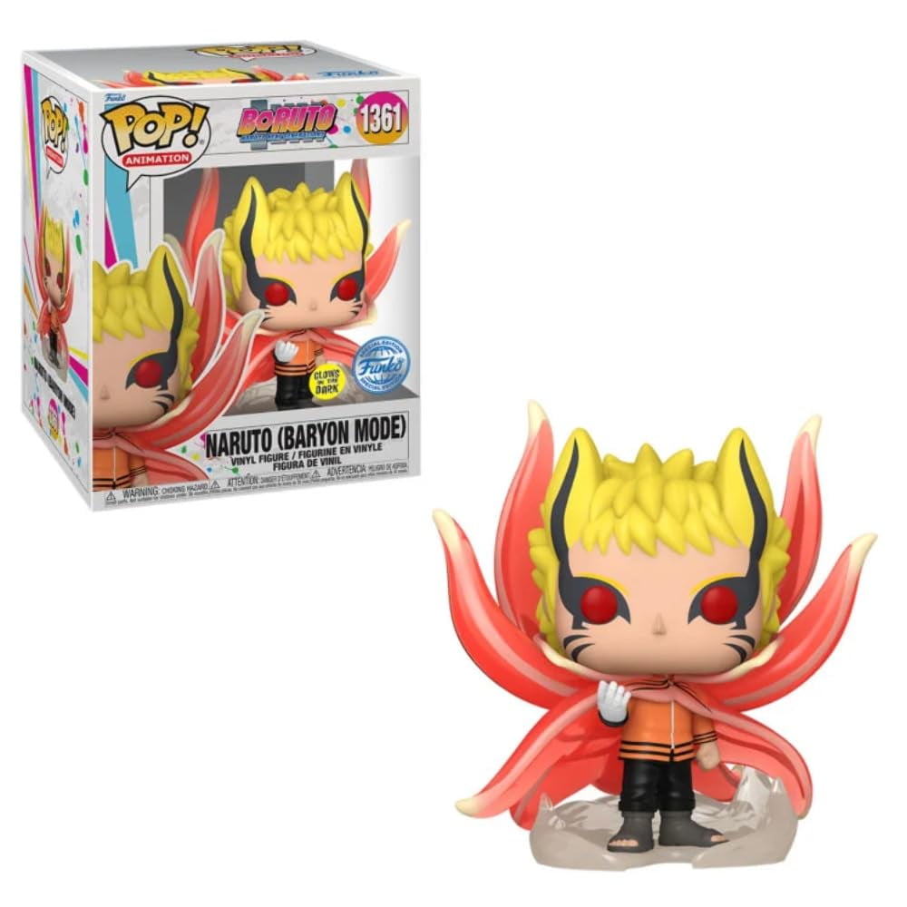 FUNKO - FUNKO POP! NARUTO ボルト　ナルト　重粒子モード　蓄光限定 Funko Glow in Dark Pop Boruto: Naruto (Baryon Mode) 6
