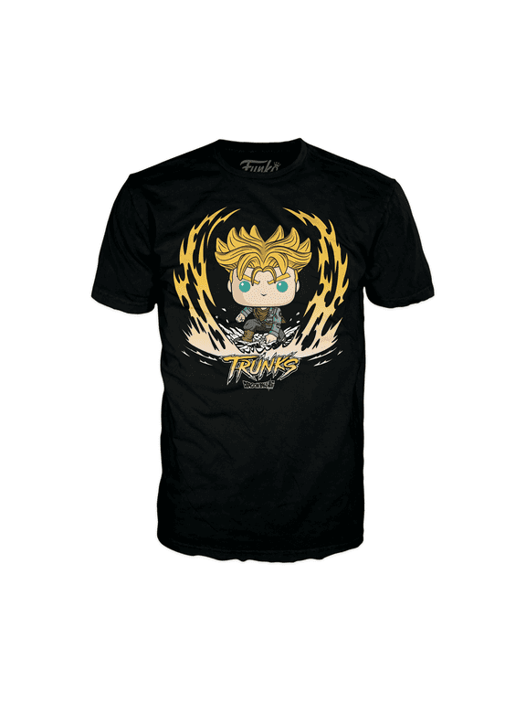 Pop! Boxed Tee: Dragon Ball Super - Trunks Adult Unisex T-Shirt